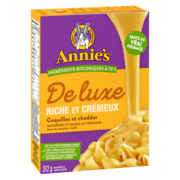 Annie's Repas De Luxe Coquilles Cheddar Riche Et Crémeux