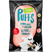 GoGo Quinoa Puffs Snacks Pink Salt & Vinegar 113 g