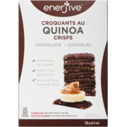 Enerjive Quinoa Crisps Chocolate 130 g