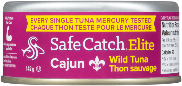 Safe Catch Elite Thon Sauvage Cajun 142 g