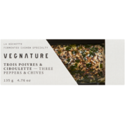 VegNature Fermented Cashew Specialty Three Peppers & Chives 135 g