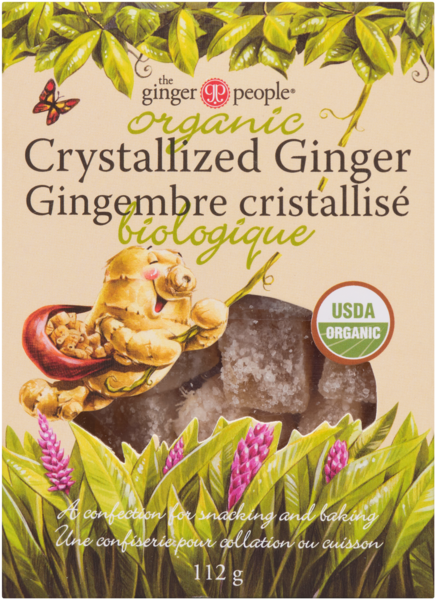 The Ginger People Gingembre Cristallisé Biologique 112 g