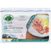 McLean Clean & Lean Foods Turkey Breakfast Strips 250 g