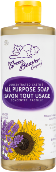 The Green Beaver Company Savon Tout Usage Lavande 495 ml