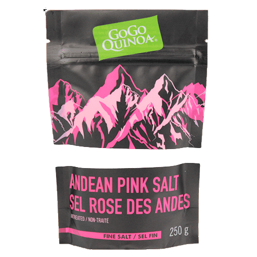 GoGo Quinoa Sel Rose des Andes 250 g