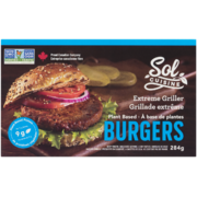 Sol Cuisine Extreme Griller Burgers Plant Based 284 g