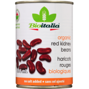 Bioitalia Haricots Rouges Biologiques 398 ml