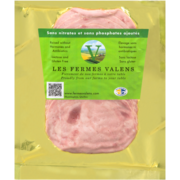 Les Fermes Valens Ham Sliced Roasted 0.180 kg