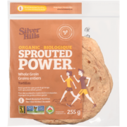 Silver Hills Sprouted Power Tortillas Whole Grain Organic 6 Hand-Stretched Tortillas 255 g
