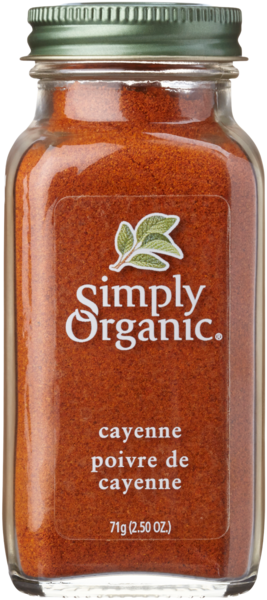 Simply Organic Poivre de Cayenne 71 g