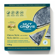Nut Grove Cheese Style Chèvre À Croute Cendrée Biologique
