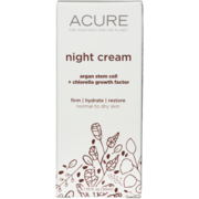 Acure Night Cream Argan Stem Cell + Chlorella Growth Factor 50 ml