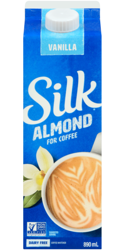 Silk Amandes Pour Café, Vanille - 890 ml