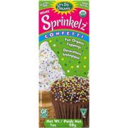 Let's Do...Organic Sprinkelz Fun Organic Toppings Confetti 28 g