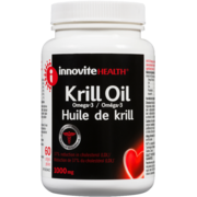Innovite Health Krill Oil Omega-3 1000 mg 60 Softgels