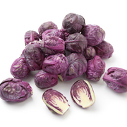 Organic Purple brussel sprouts