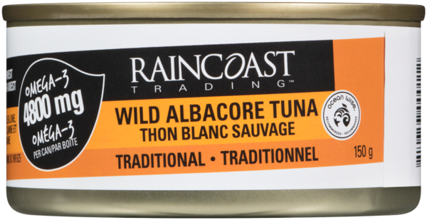 Raincoast Trading Thon Blanc Sauvage Traditionnel 150 g