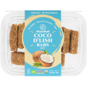 GluteNull Coco D'lish Bars Raw Organic 240 g
