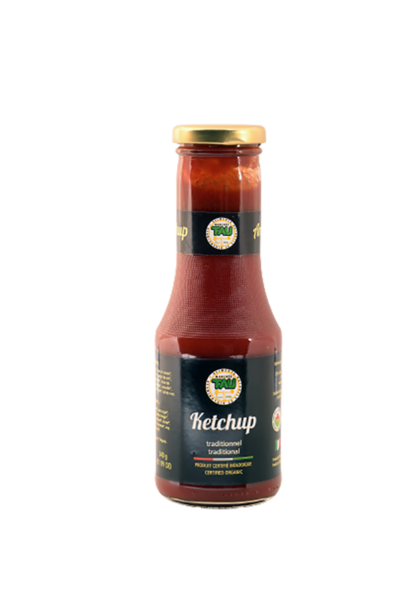 Tau Ketchup Traditionnel Vegan Bio 340G