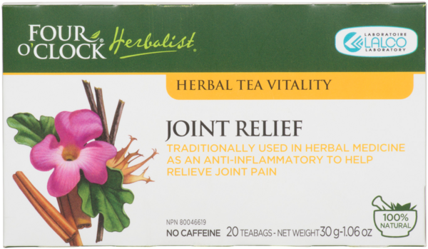 Four O'Clock Herbalist Herbal Tea Vitality Joint Relief 20 Tea Bags 30 g