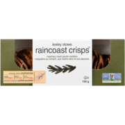 Lesley Stowe Raincoast Crisps Rosemary Raisin Pecan Crackers 150 g