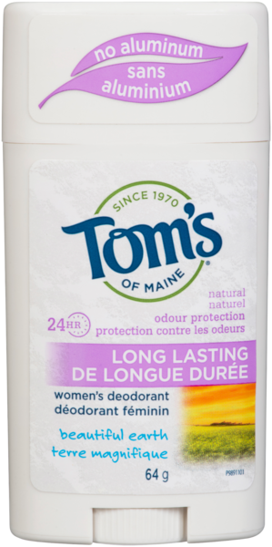 Tom's of Maine Déodorant Féminin de Longue Durée Terre Magnifique 64 g