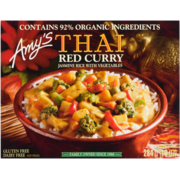 Amy's Thai Red Curry Jasmine Rice with Vegetables 284 g