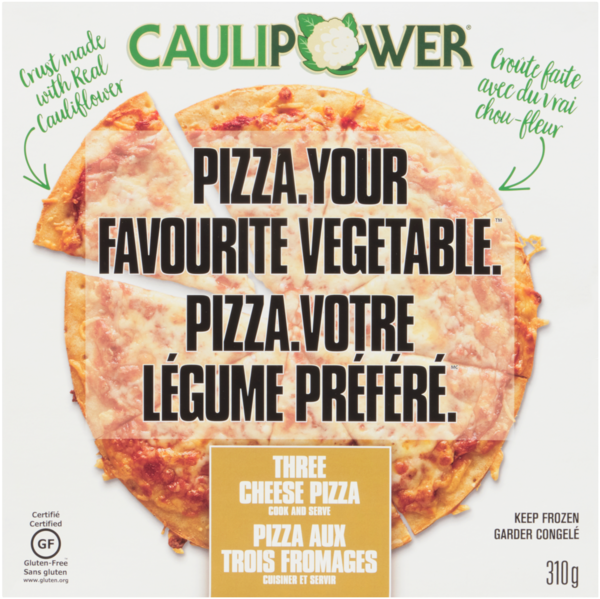 Caulipower Pizza aux Trois Fromages 310 g