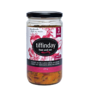 Tiffinday - Kidney Bean and Rhubarb Curry
