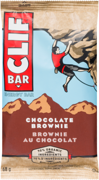 Clif Bar Barre Énergétique Brownie au Chocolat 68 g