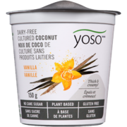 Yoso Dairy-Free Cultured Coconut Vanilla 150 g