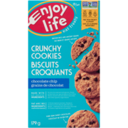 Enjoy Life Crunchy Cookies Chocolate Chip 179 g