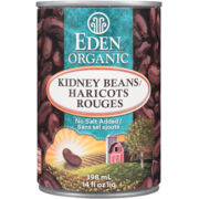 Eden Kidney Beans Organic 398 ml