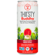 Thirsty Buddha Sparkling Coconut Water Watermelon 330ml