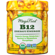 Megafood Vitamine B-12 Énergie Gingembre 70 Gelifiés
