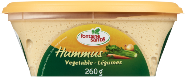 Fontaine Santé Hummus Légumes 260 g