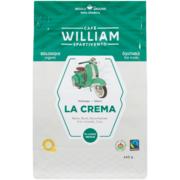 William Spartivento Café Ground Blend la Crema Medium Roast Organic 340 g