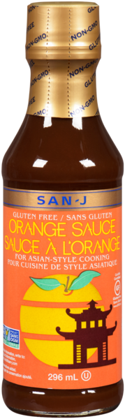 San-J Sauce à l'Orange pour Cuisine de Style Asiatique 296 ml