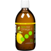 NutraSea Omega-3 Zesty Lemon Flavour Liquid Value Size 500 ml
