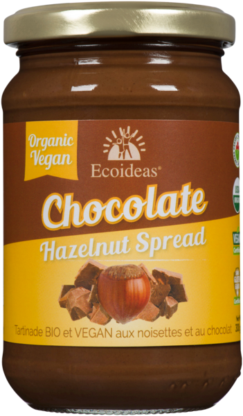 Ecoideas Tartinade Noisette Chocolat Bio Vegan 300G