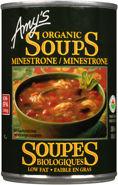 Amy's Kitchen Soupes Bio ~   Minestrone