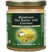 Nuts to You Nut Butter Rainforest Nut Butter with Coconut Smooth 250 g