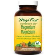 Megafood Magnésium 60 Comprimés