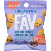 Organika Fav Keto Mini Cookies - Chocolate Chip †