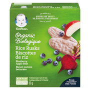 Organic Blueberry Apple Beet Rice Biscotti