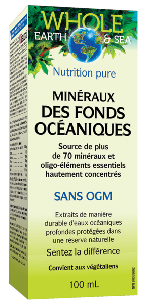 Whole Earth & Sea® Minéraux des fonds océaniques   100 mL liquide