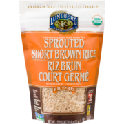 Lundberg Organic Sprouted Short Brown Rice 454 g