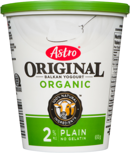 Buy Astro Original Balkan Yogourt Organic Plain With Toronto Delivery At Nibbly Ca