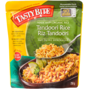 Tasty Bite Riz Tandoori Fait du Riz Biologique 250 g