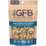 The GFB Gluten Free Bites Dark Chocolate Almond 113 g